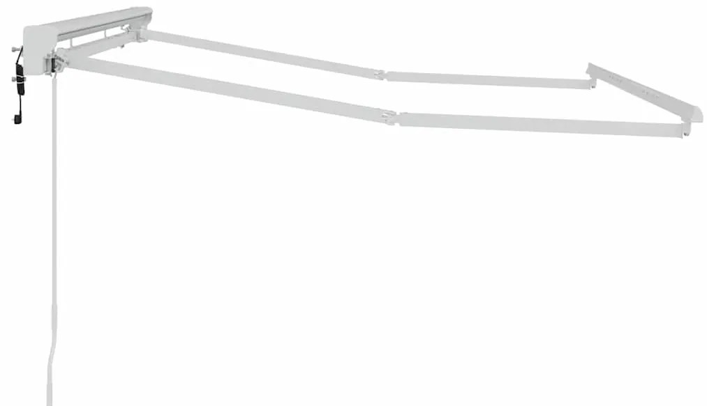 vidaXL Σκελετός Τέντας Λευκό 2.5 x 2 m