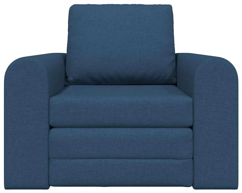 vidaXL Καναπές Κρεβάτι 2 σε 1 Μπλε 98x71x83 εκ. Ύφασμα