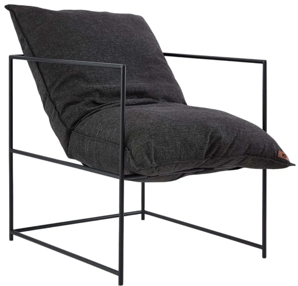 Πολυθρόνα Benedict 872SCR1104 86x67x71cm Anthracite