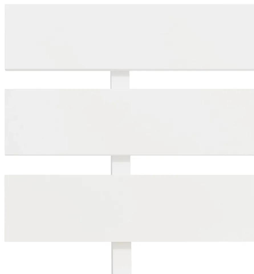 Πλαίσιο Κρεβατιού Λευκό 90 x 200 εκ. από Μασίφ Ξύλο Πεύκου - Λευκό