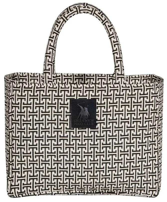 Τσάντα Θαλάσσης 4056 36X28 Black-Grey Greenwich Polo Club