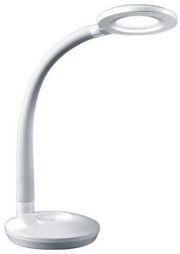 Επιτραπέζιο Φωτιστικό Γραφείου Cobra 4 χρώματα Trio Lighting-R52721101-Λευκό R52721101