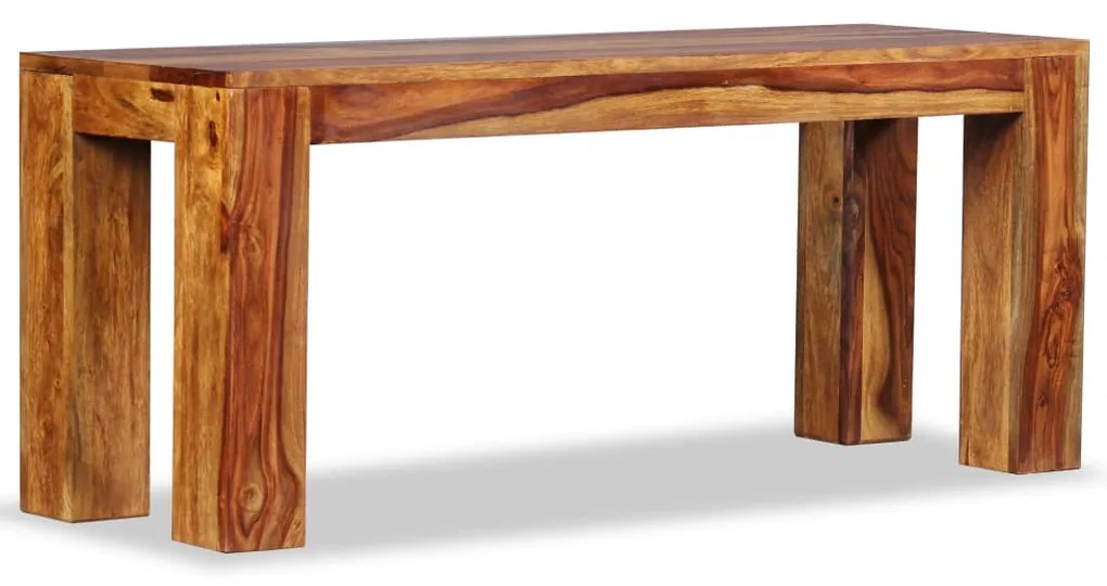 vidaXL Πάγκος 110 x 35 x 45 εκ. από Μασίφ Ξύλο Ακακίας