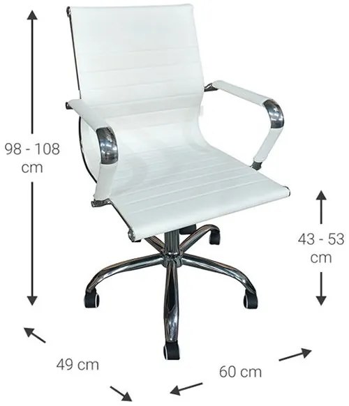 Καρέκλα γραφείου Cygon Low-Leuko