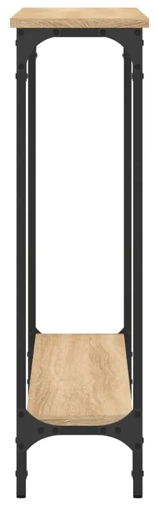 vidaXL Τραπέζι Κονσόλα Sonoma Δρυς 100x22,5x75 εκ. Επεξεργασμένο Ξύλο