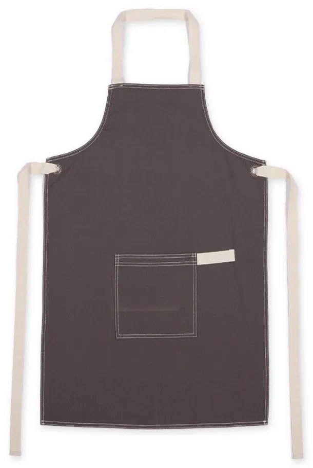 Ποδιά Perfetto Grey Nef-Nef 55x75cm 100% Cotton