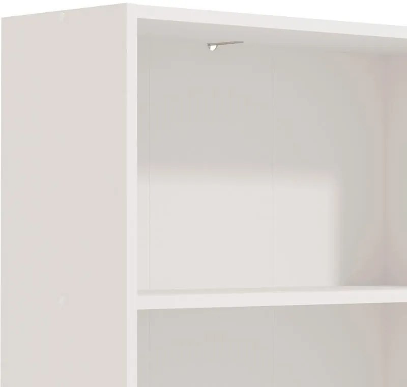 Βιβλιοθήκη Tomar 3 Λευκό 70x24,5x107,5 εκ. 70x24.5x107.5 εκ.