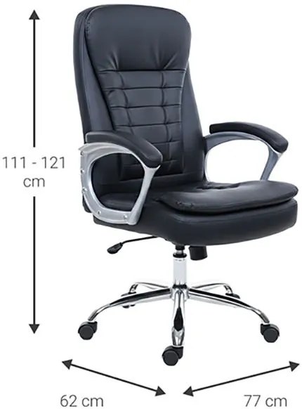 Καρέκλα διευθυντική Celadon-Mauro