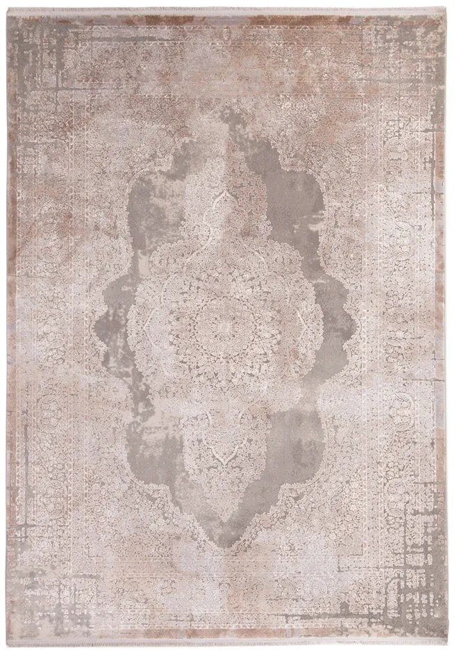 Χαλί Bamboo Silk 5988D L.GREY D.BEIGE Royal Carpet - 80 x 150 cm - 11BAM5988D.080150