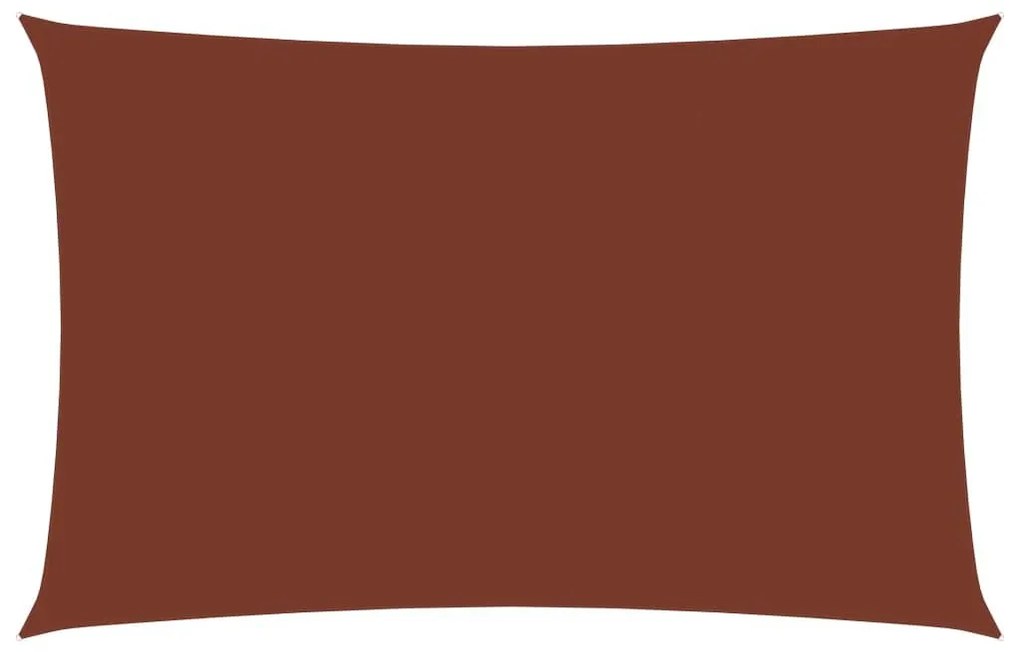 Πανί Σκίασης Ορθογώνιο Τερακότα 4 x 7 μ. από Ύφασμα Oxford - Καφέ