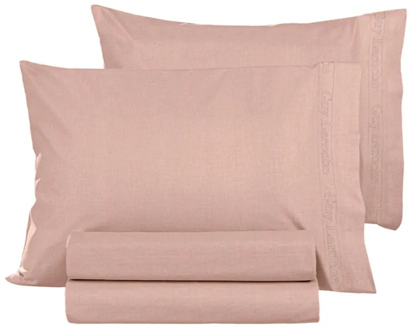 Παπλωματοθήκη King Size (255x245) Guy Laroche Color Plus Σομόν