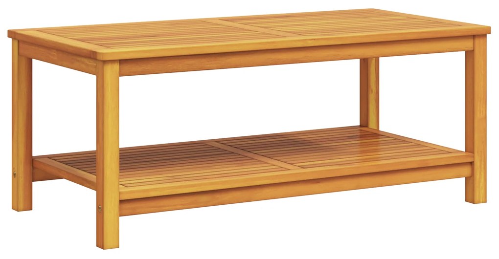 vidaXL Τραπεζάκι καφέ 110x55x45 εκ. Μασίφ ξύλο ακακίας