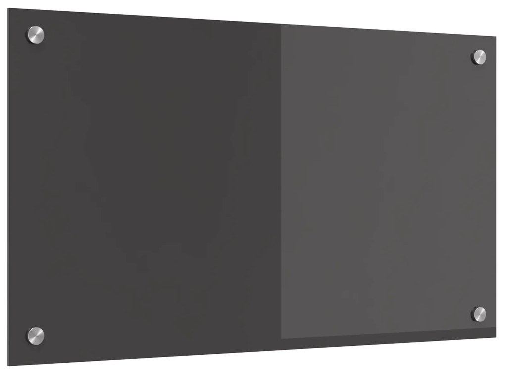 vidaXL Κουζίνα Πλακάκι Σκοινί Σκούρο Γκρι 70x40x0,6 εκ. Σκληρυμένο Γυαλί