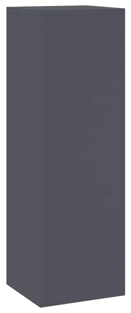 vidaXL Στήριξη φυτών 2 pcs Ανθρακί 24 x 24 x 75 εκ. Ατσάλι