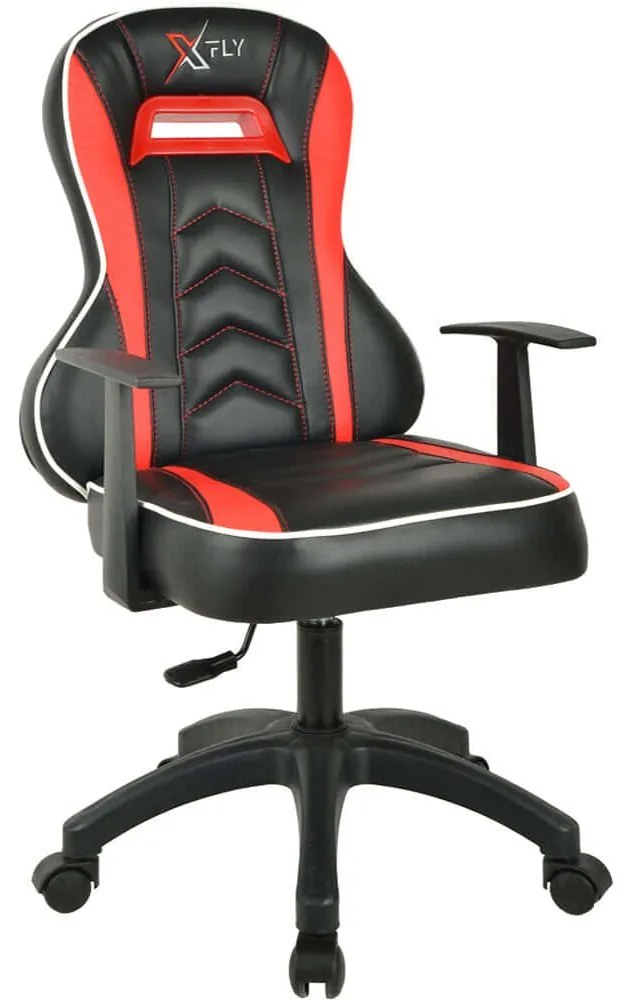 Καρέκλα Γραφείου Gaming XFly Luppo 928STX1112 53x38x103cm Black-Red