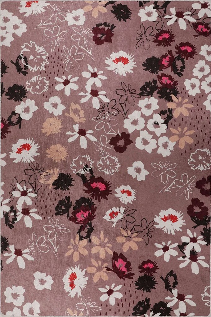Χαλί Wall Paper Djt 286CHL5033 Pink-Multi Conceptum Hypnose 80X120cm