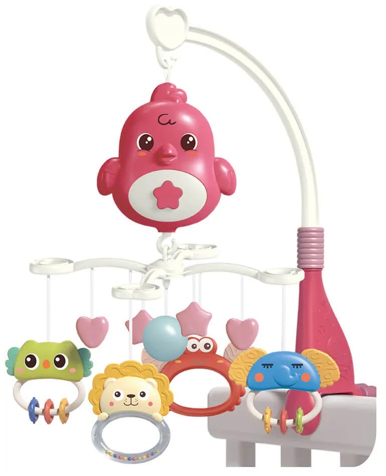 Μουσικό Μόμπιλε Με Προτζέκτορα Bebe Stars Bird 860-110