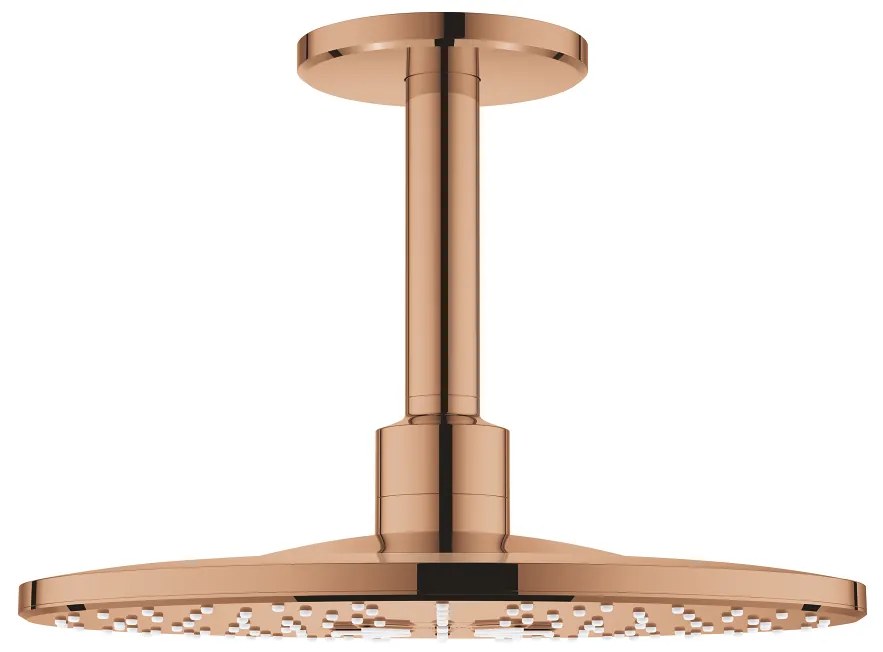 Κεφαλή ντουζ οροφής με βραχίονα Grohe Rainshower Smart Active-Xalkino gyalistero