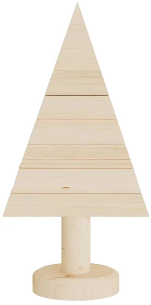 vidaXL Χριστουγεννιάτικα Δέντρα Ξύλινα 2 Τεμ. 30 εκ. Μασίφ Ξύλο Πεύκου