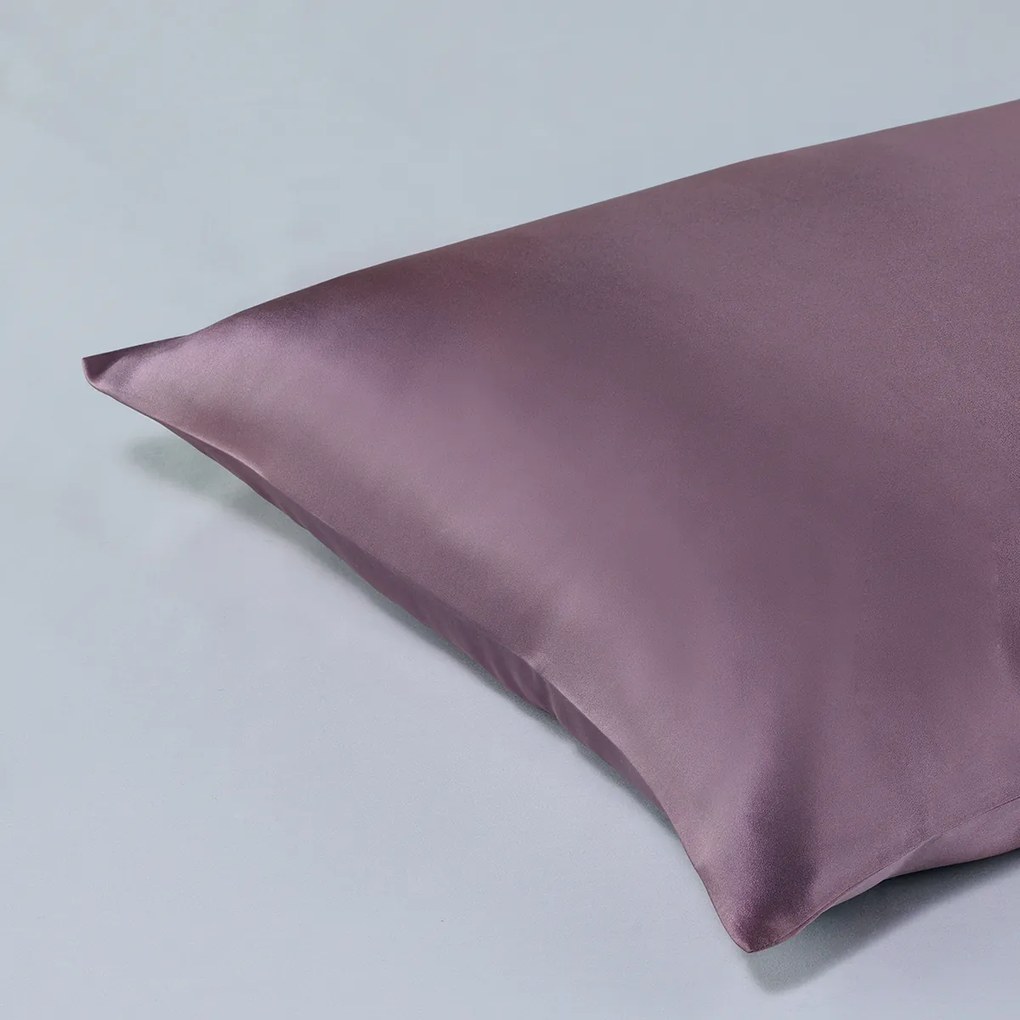 Μεταξωτή Μαξιλαροθήκη Με Φερμουάρ (50x75) Kentia Stylish Silk Σάπιο Μήλο