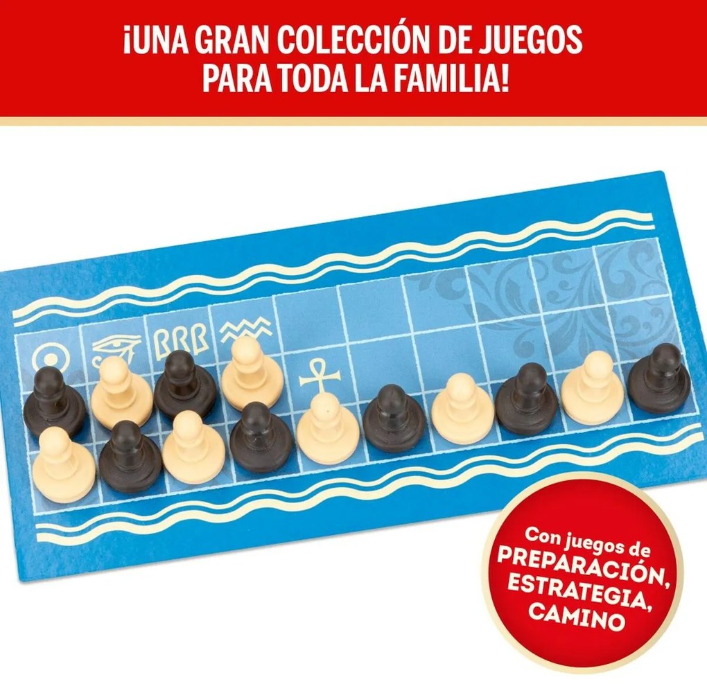 Επιτραπέζιο Παιχνίδι Lisciani Giochi Juegos reunidos 26 x 1 x 26 cm ES (x10)