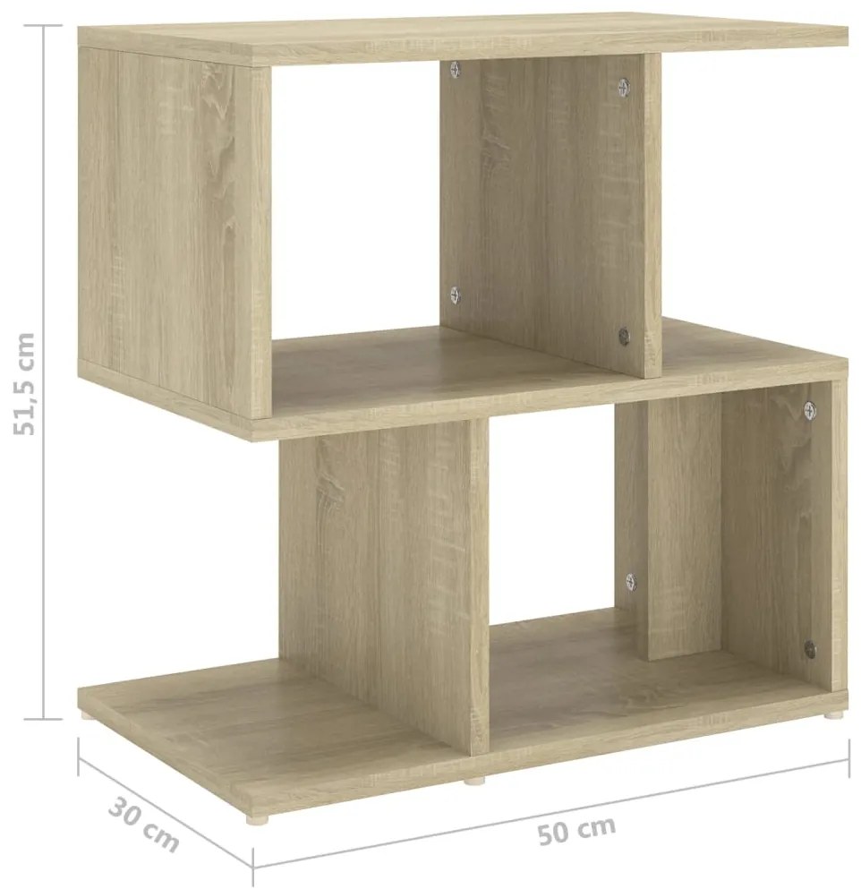 ΚΟΜΟΔΙΝΑ 2 ΤΕΜ. SONOMA ΔΡΥΣ 50 X 30 X 51,5 ΕΚ. ΑΠΟ ΜΟΡΙΟΣΑΝΙΔΑ 806371