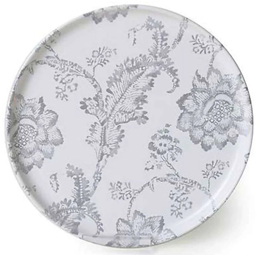 Πιάτο Φρούτου Osaka 673142 22cm White-Grey Marva Ceramic