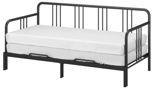 FYRESDAL κρεβάτι επισκέπτη day bed με 2 στρώματα, 80x200 cm 994.280.98