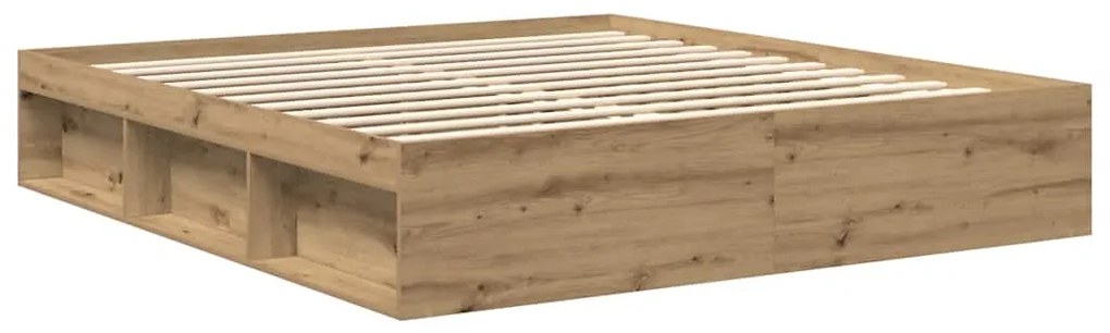 vidaXL Πλαίσιο κρεβατιού χωρίς στρώμα 180x200 εκ. Επεξεργασμένο Ξύλο