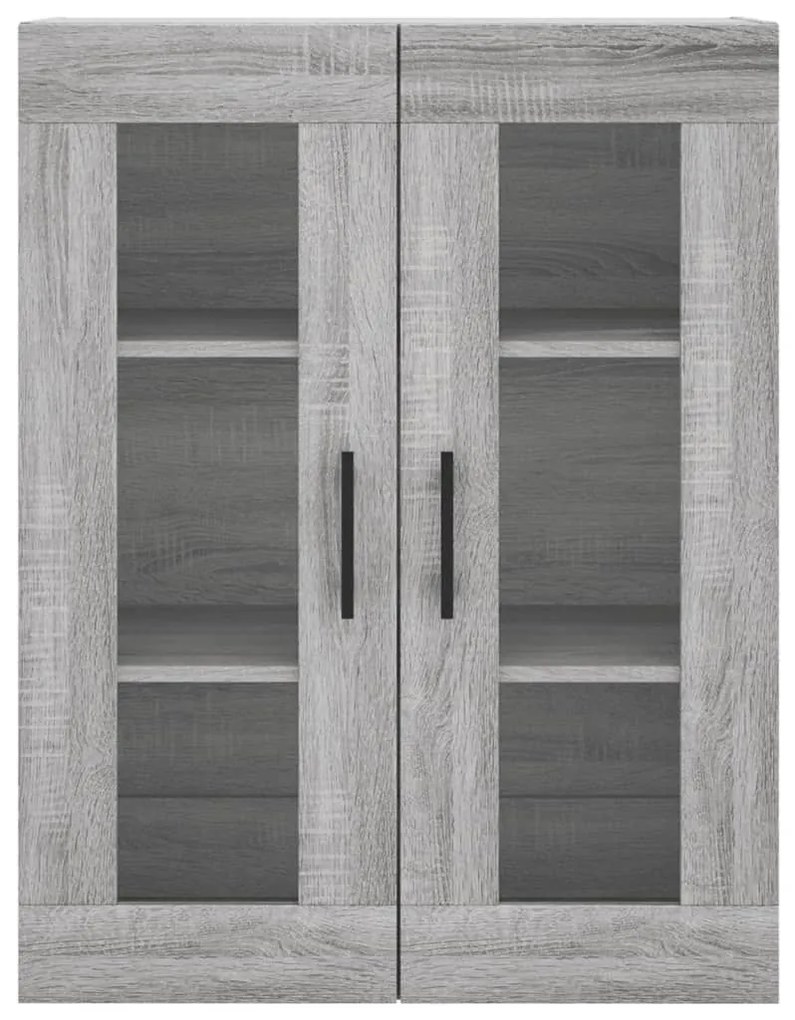 Ντουλάπι Τοίχου Γκρι Sonoma 69,5 x 34 x 90 εκ. - Γκρι