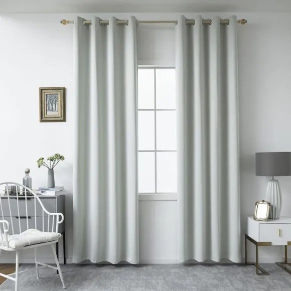 Beauty Home Ύφασμα κουρτίνας Blackout σκίασης Ideal Art 8400  Ύφασμα Φ280 Γκρι