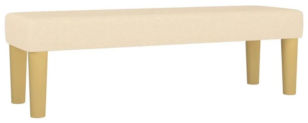 Κρεβάτι Boxspring με Στρώμα Κρεμ 160x200 εκ. Υφασμάτινο 3137410