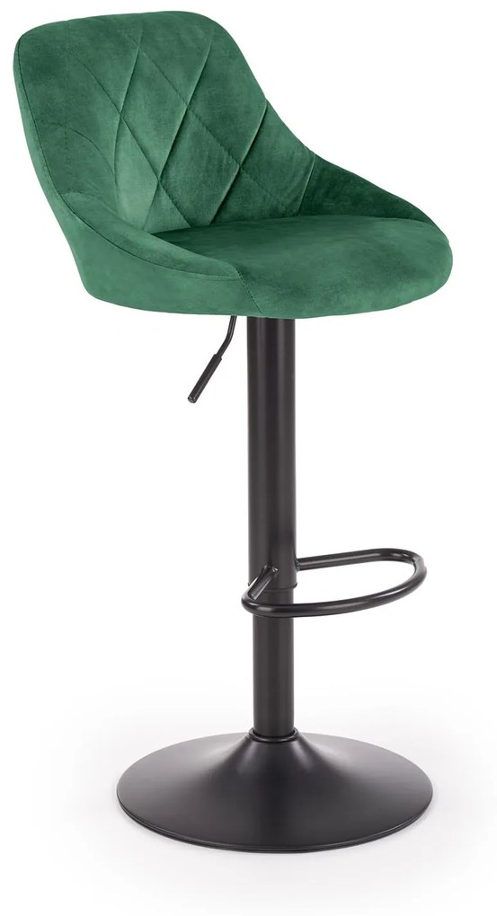 H101 bar stool dark green DIOMMI V-CH-H/101-C.ZIELONY DIOMMI-60-20760