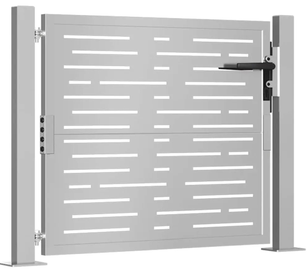 vidaXL Πόρτα Κήπου Τετράγωνη 100x100 εκ. από Ατσάλι Corten