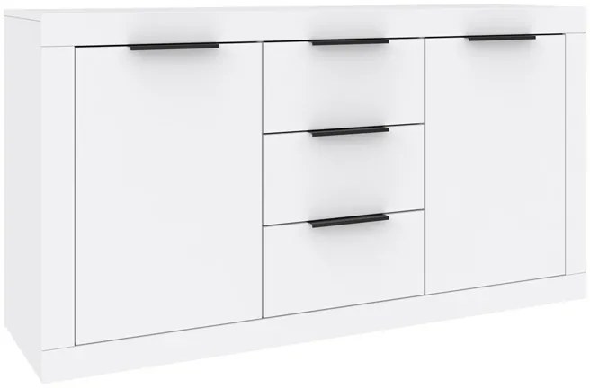 Μπουφές Doha σε λευκή απόχρωση 150x45x80.5εκ Υλικό: CHIPBOARD 361-000103