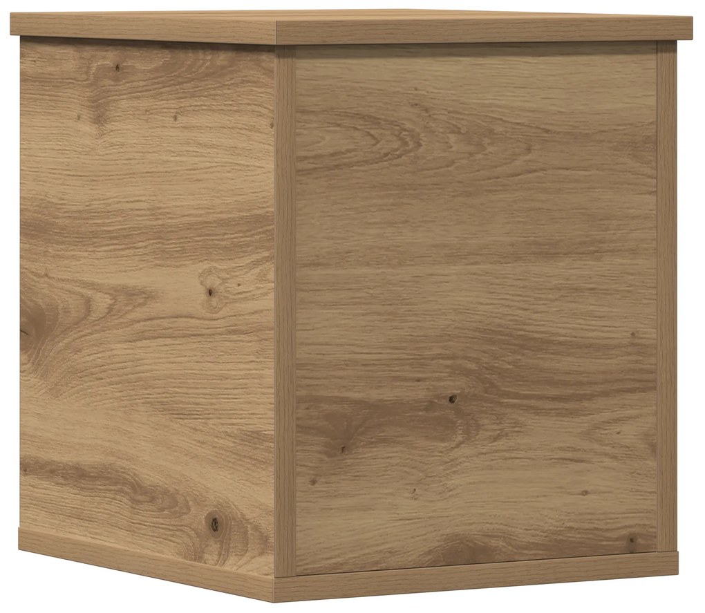 vidaXL Κουτί Αποθήκευσης Artisan Oak 30x35x35 εκ, Φτιαγμένο από Επεξεργασμένο Ξύλο