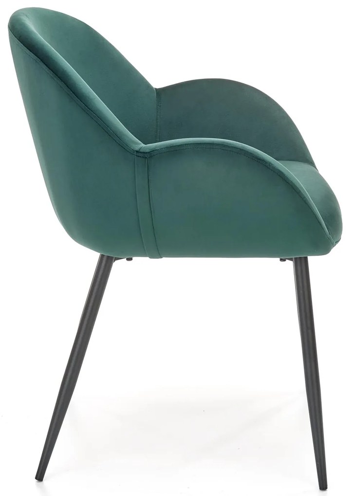 K480 chair dark green DIOMMI V-CH-K/480-KR-C.ZIELONY