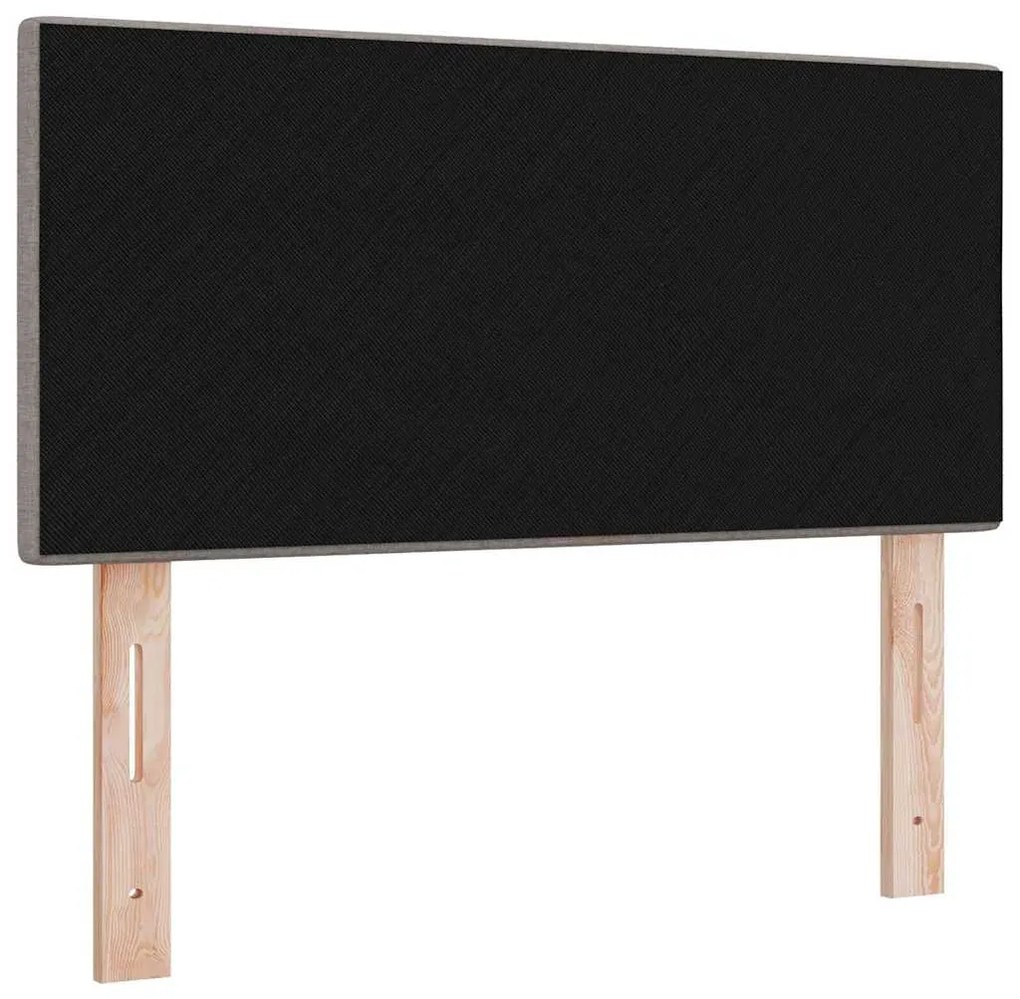 vidaXL Κεφαλάρι με κεφαλάρι Taupe 90 cm Τεχνητό Δέρμα