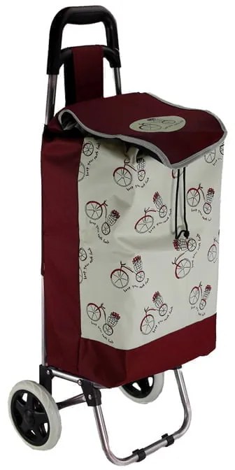 Υφασμάτινο Καρότσι Λαϊκής με Σχέδια 95x36x27cm 33L