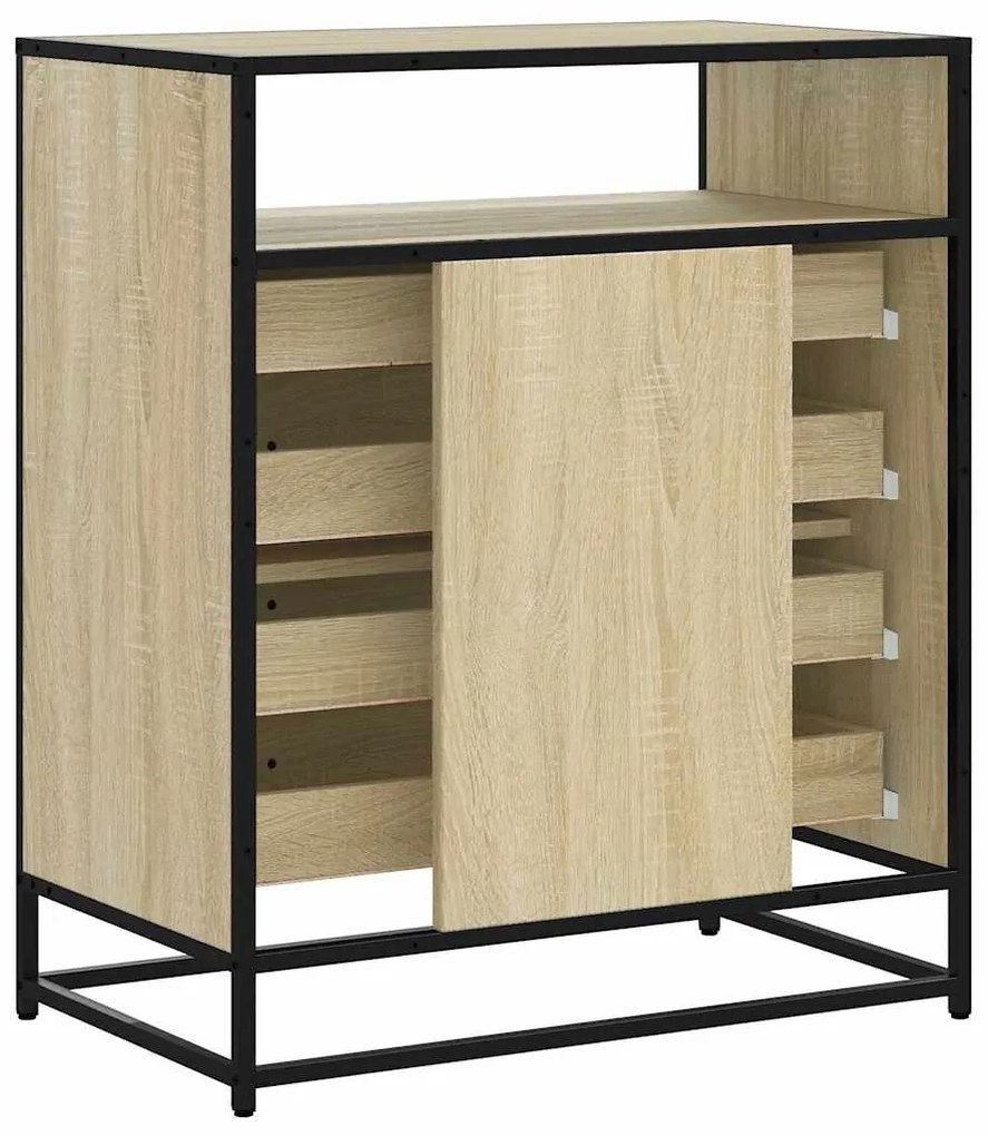 vidaXL Συρταριέρα Sonoma Δρυς 70x41x83,5 εκ. από Επεξεργασμένο Ξύλο