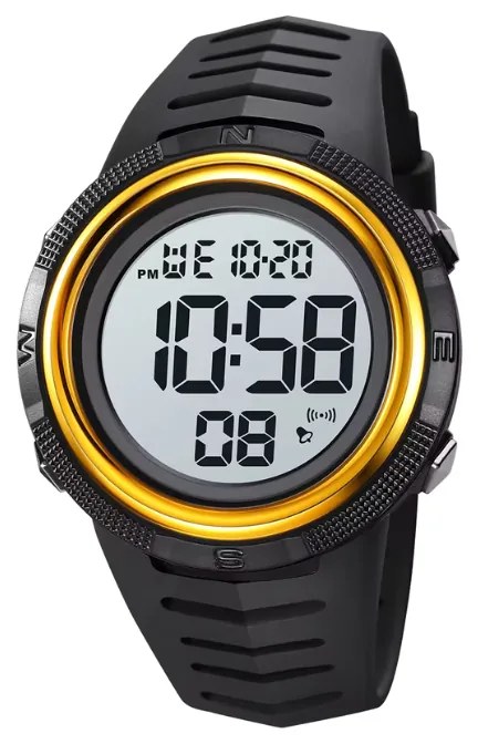 Ψηφιακό ρολόι χειρός – Skmei - 2148 - Gold/White-221485_gw