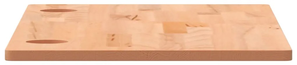 vidaXL Επιφάνεια Γραφείου 100 x 50 x 1,5 εκ. από Μασίφ Ξύλο Οξιάς