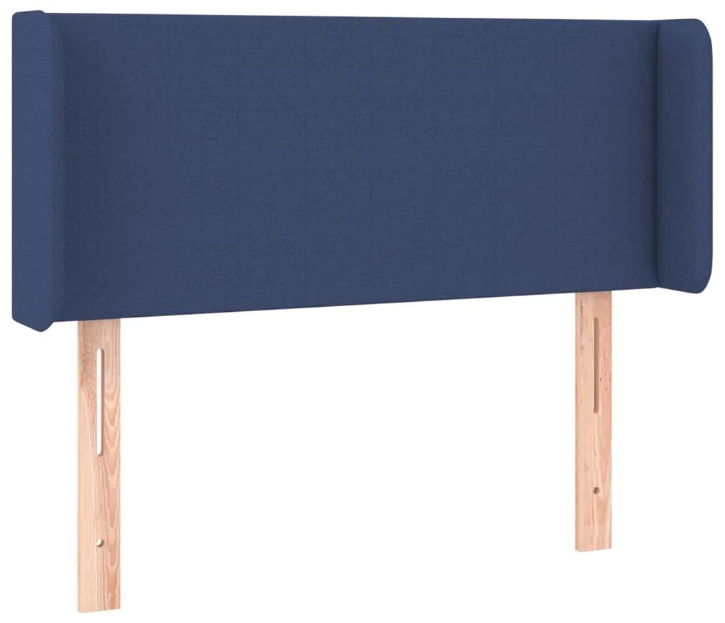 vidaXL Κεφαλάρι με Πτερύγια Μπλε 93x16x78/88 εκ. Υφασμάτινο