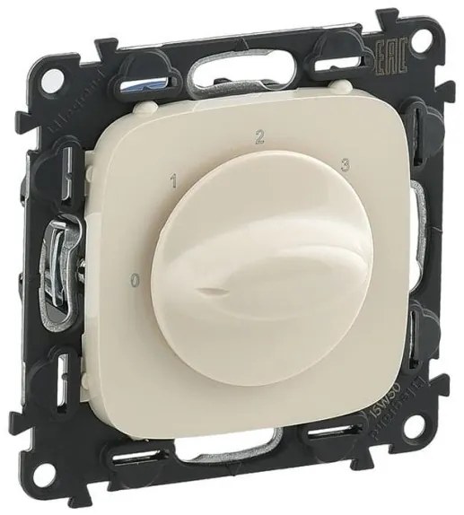 Διακόπτης 4 Θέσεων Εξαερισμού Μπεζ Valena Allure 755176 Legrand-755176-Μπεζ 755176