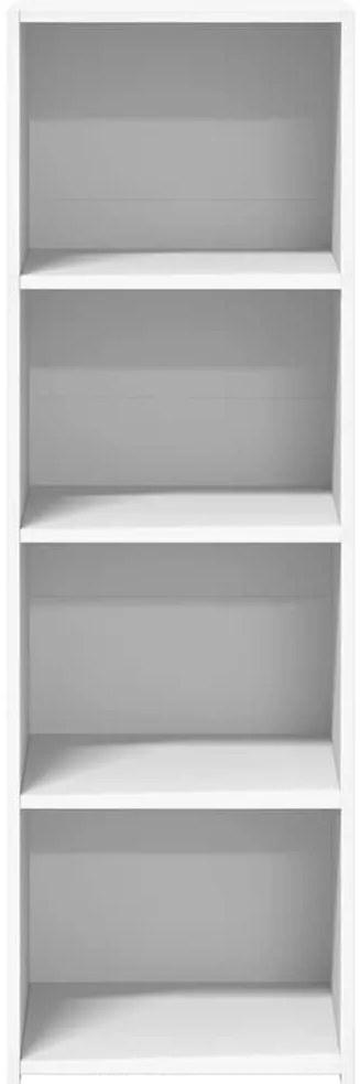 vidaXL Ντουλάπι Λευκό 40x41x124 εκ. από Επεξεργασμένο Ξύλο