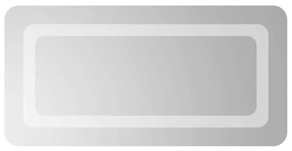 vidaXL Καθρέφτης Μπάνιου με LED 60 x 30 εκ.
