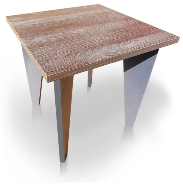 ΧΕΡΙ ΞΥΛΟ ΤΡΑΠΕΖΙ ΛΑΜΠΑΣ ΣΧΕΔΙΟ ΙΣΙΟ  60cm x 60cm x 63cm  - ΚΩΔ. 03-13