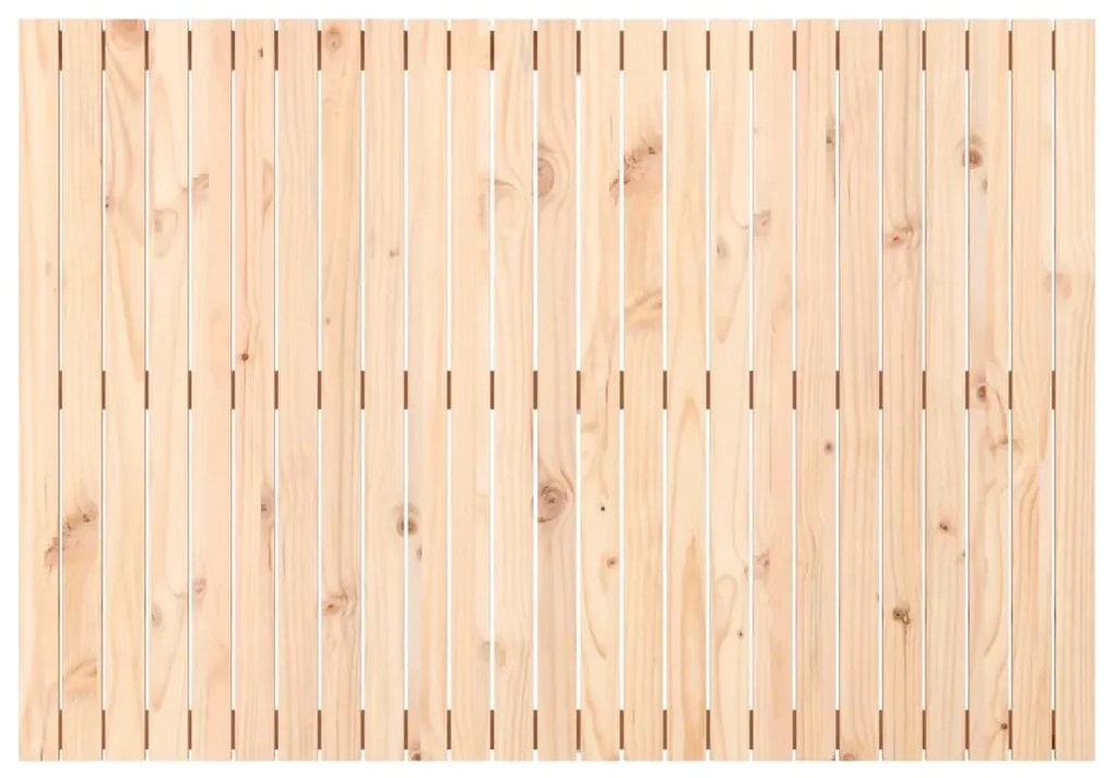 vidaXL Κεφαλάρι Τοίχου 159,5x3x110 εκ. από Μασίφ Ξύλο Πεύκου