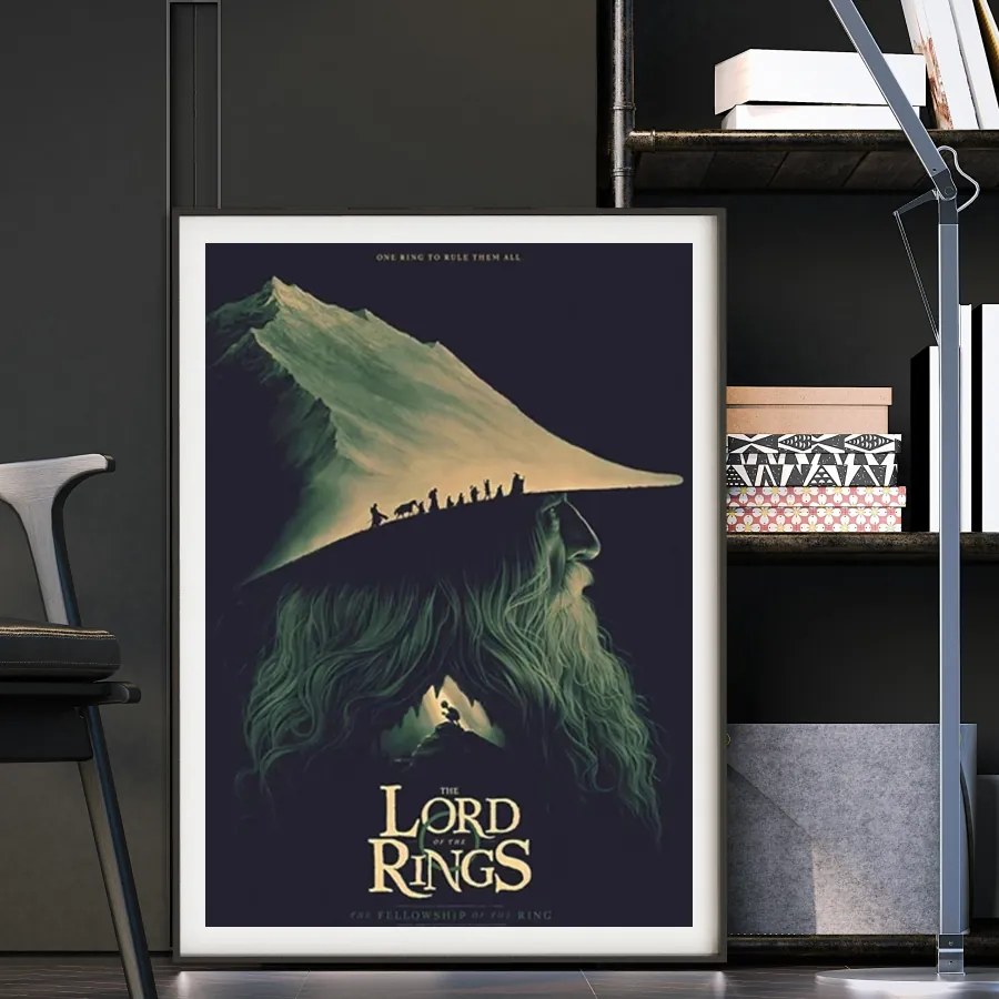 Πόστερ &amp; Κάδρο The Lord of the Rings Gandalf MV144 21x30cm Εκτύπωση Πόστερ (χωρίς κάδρο)