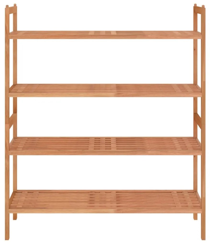 vidaXL Παπουτσοθήκη 2 τεμ. 69 x 27 x 41 εκ. από Μασίφ Ξύλο Καρυδιάς